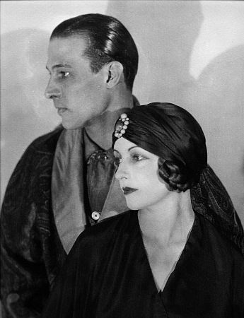 Rudolph Valentino and Natacha Rambova